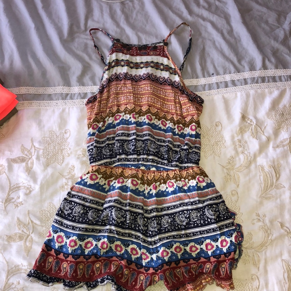 Patterned romper!